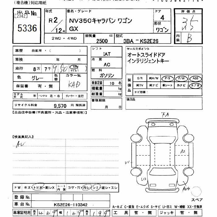NISSAN NV350 CARAVAN
