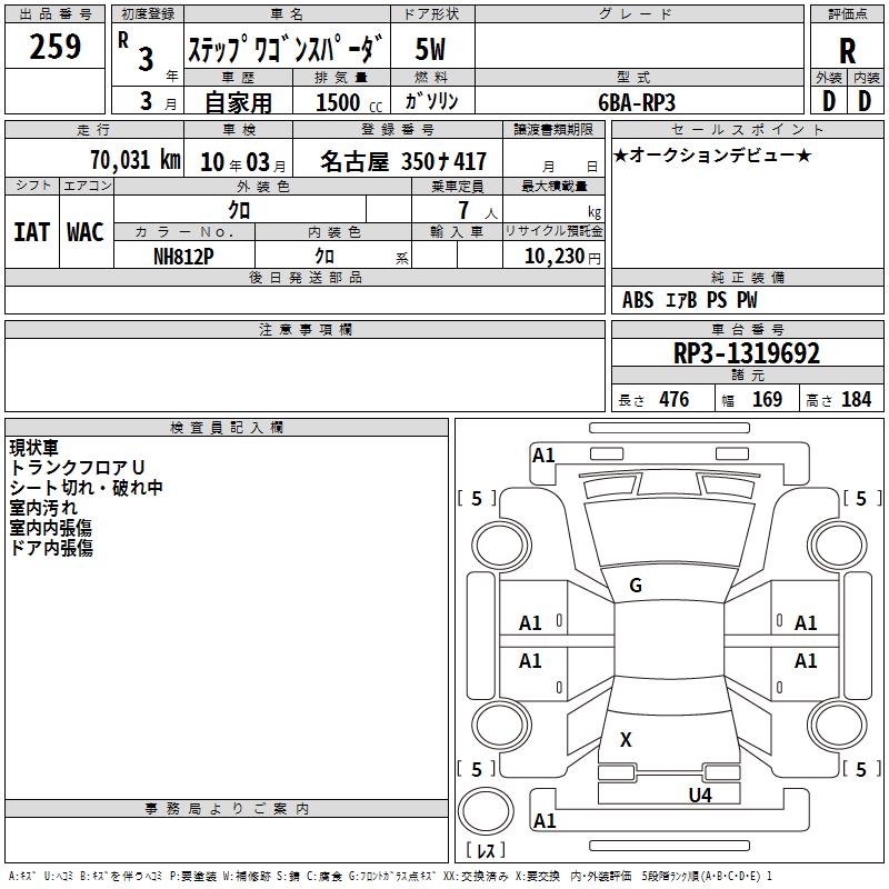 HONDA STEPWGN