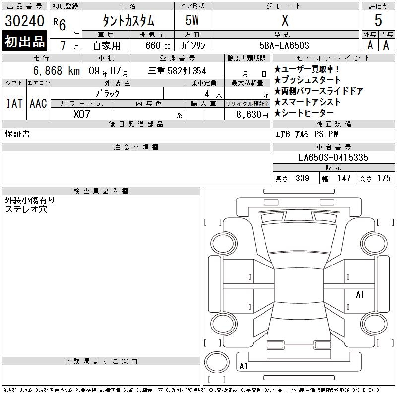 DAIHATSU TANTO