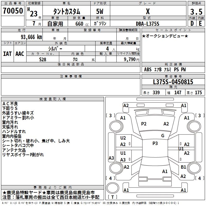 DAIHATSU TANTO