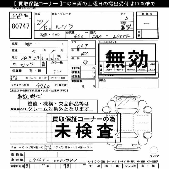 SUBARU LUCRA