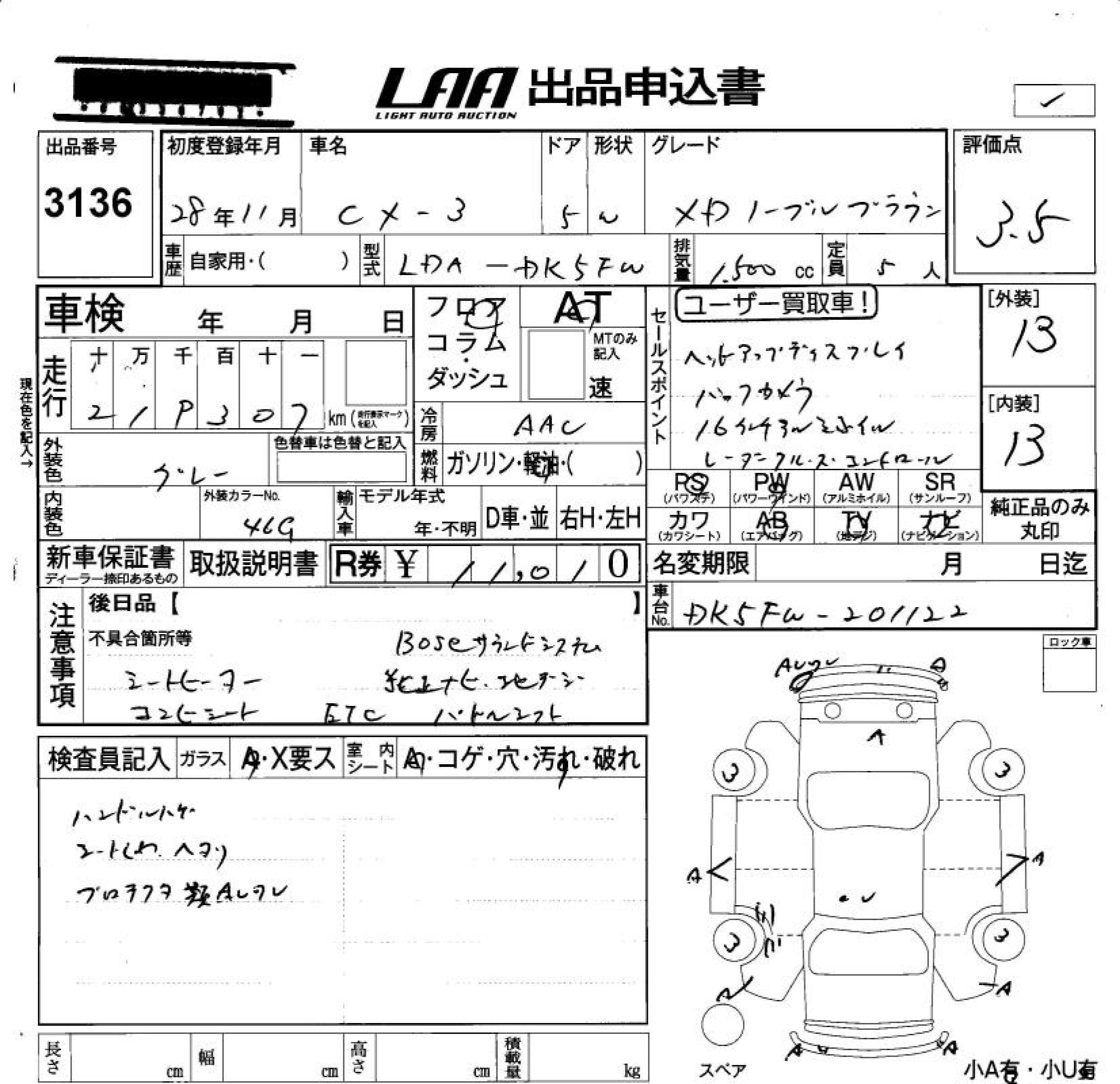 MAZDA CX-3