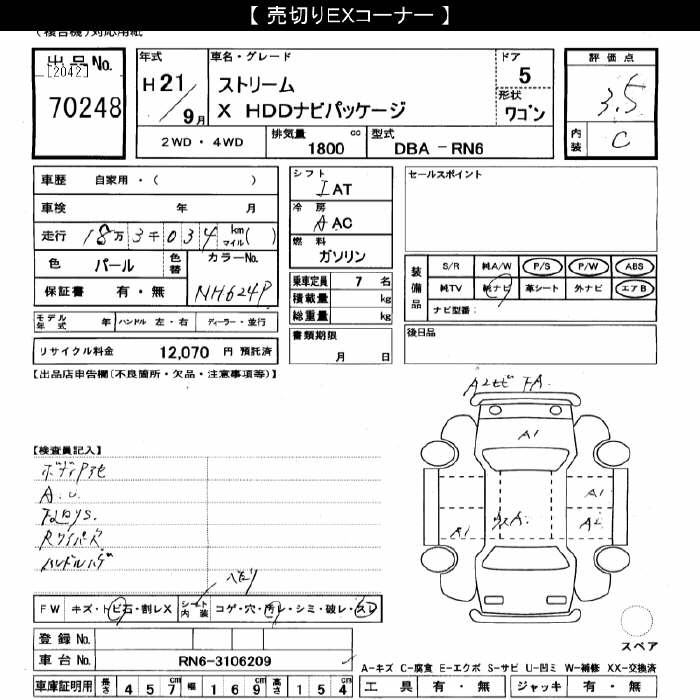 HONDA STREAM
