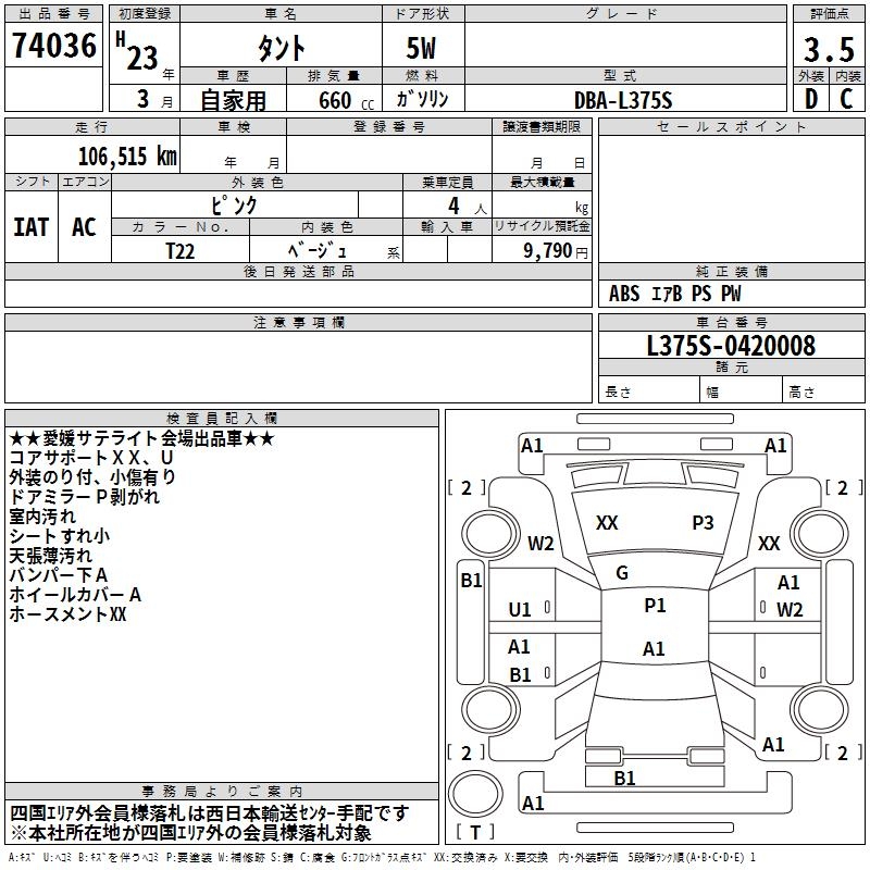 DAIHATSU TANTO