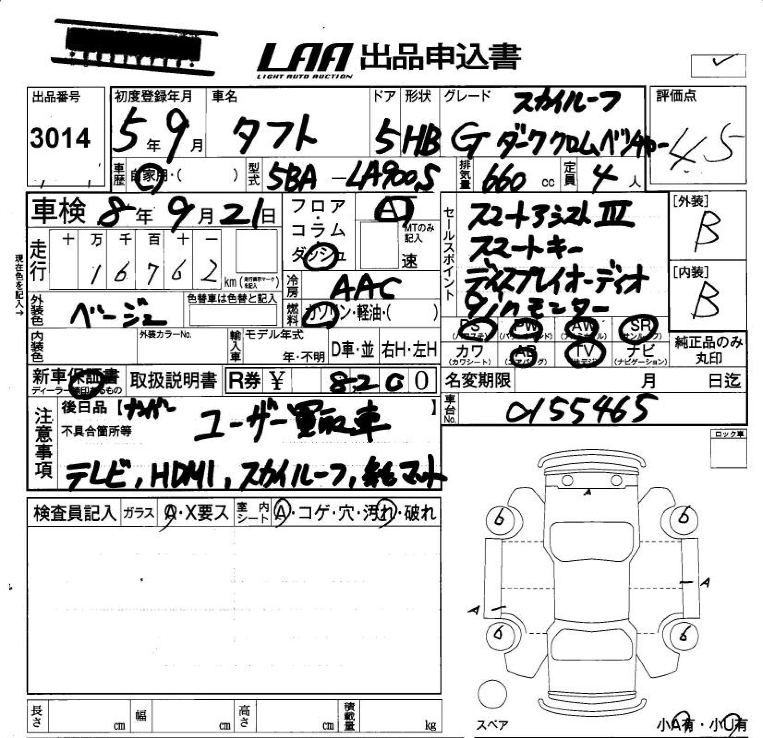 DAIHATSU TAFT