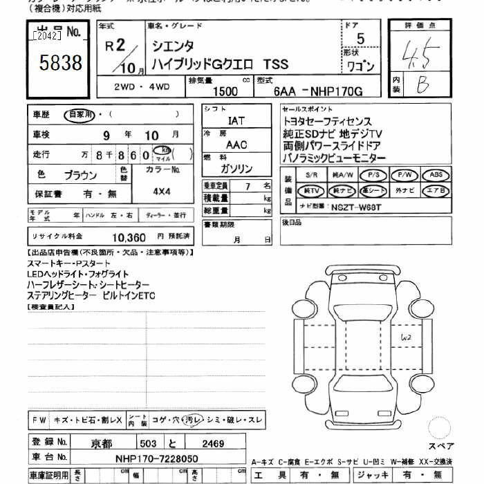 TOYOTA SIENTA