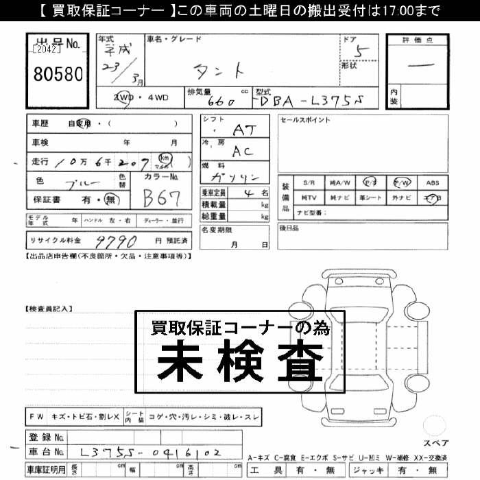 DAIHATSU TANTO