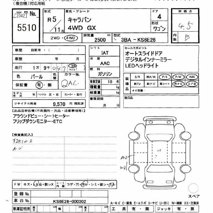 NISSAN CARAVAN