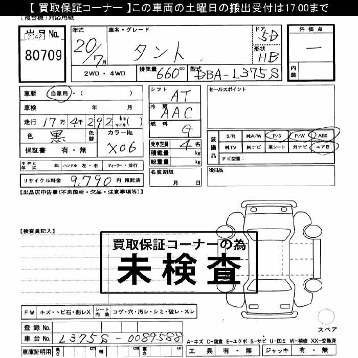 DAIHATSU TANTO