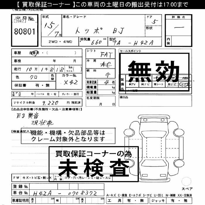 MITSUBISHI TOPPO BJ