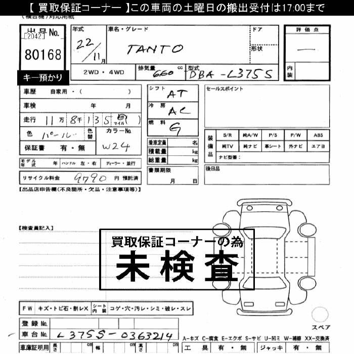 DAIHATSU TANTO