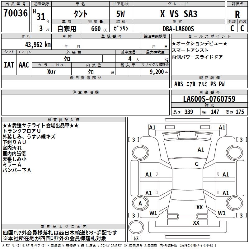 DAIHATSU TANTO