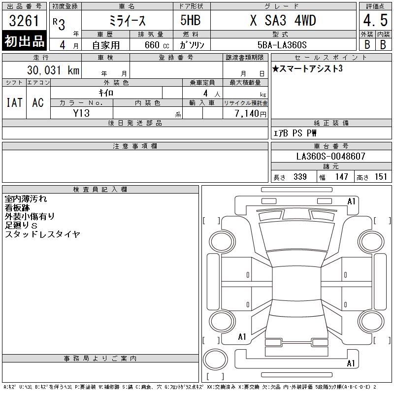 DAIHATSU MIRA E:S