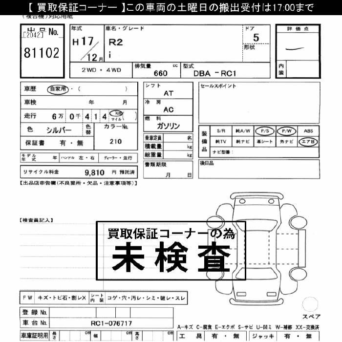 SUBARU R2