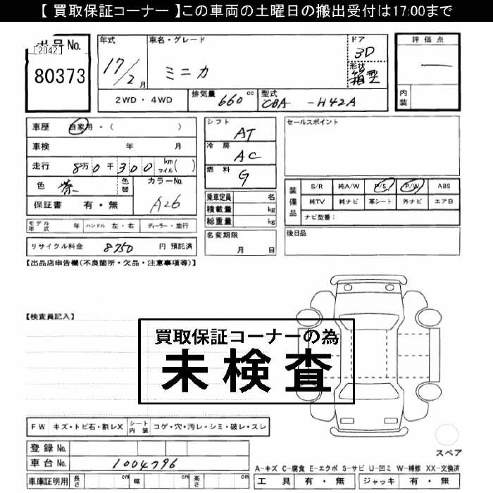 MITSUBISHI MINICA