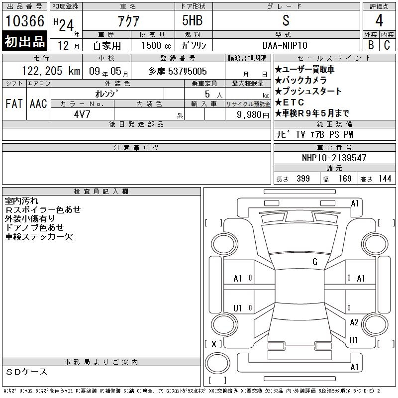 TOYOTA AQUA