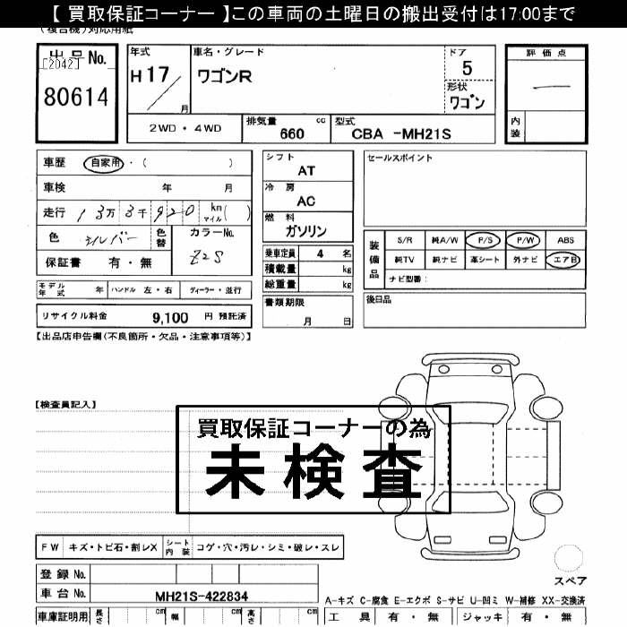 SUZUKI WAGON R