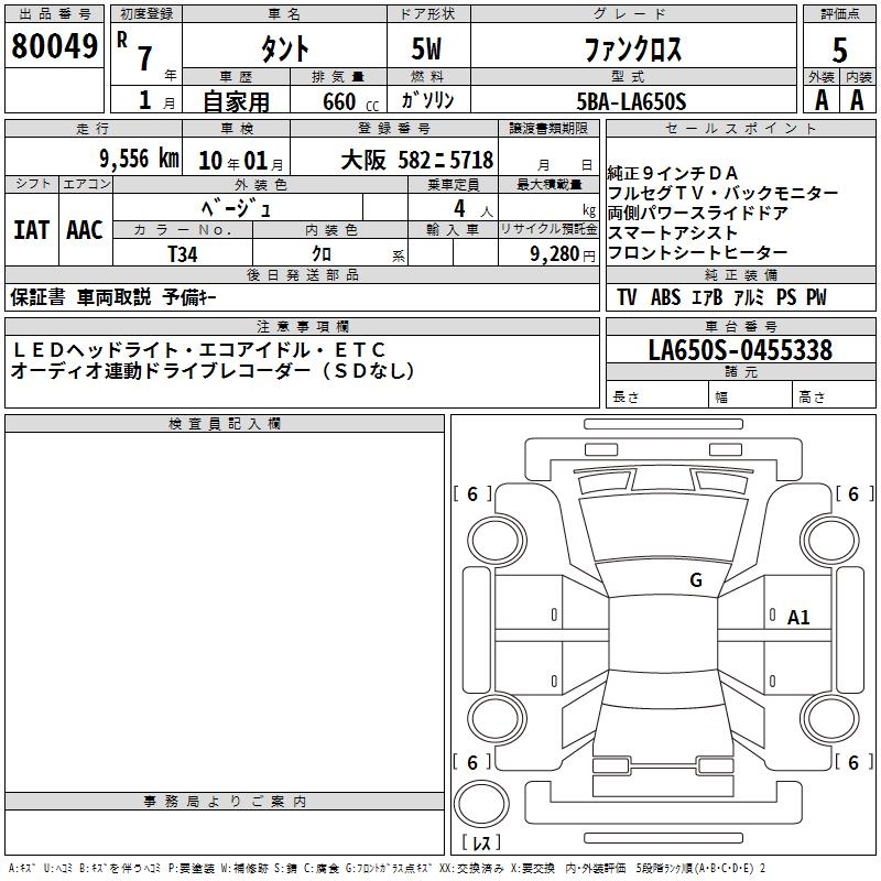 DAIHATSU TANTO