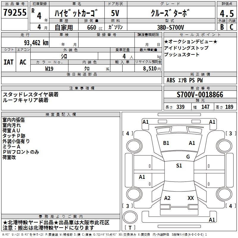 DAIHATSU ATRAI