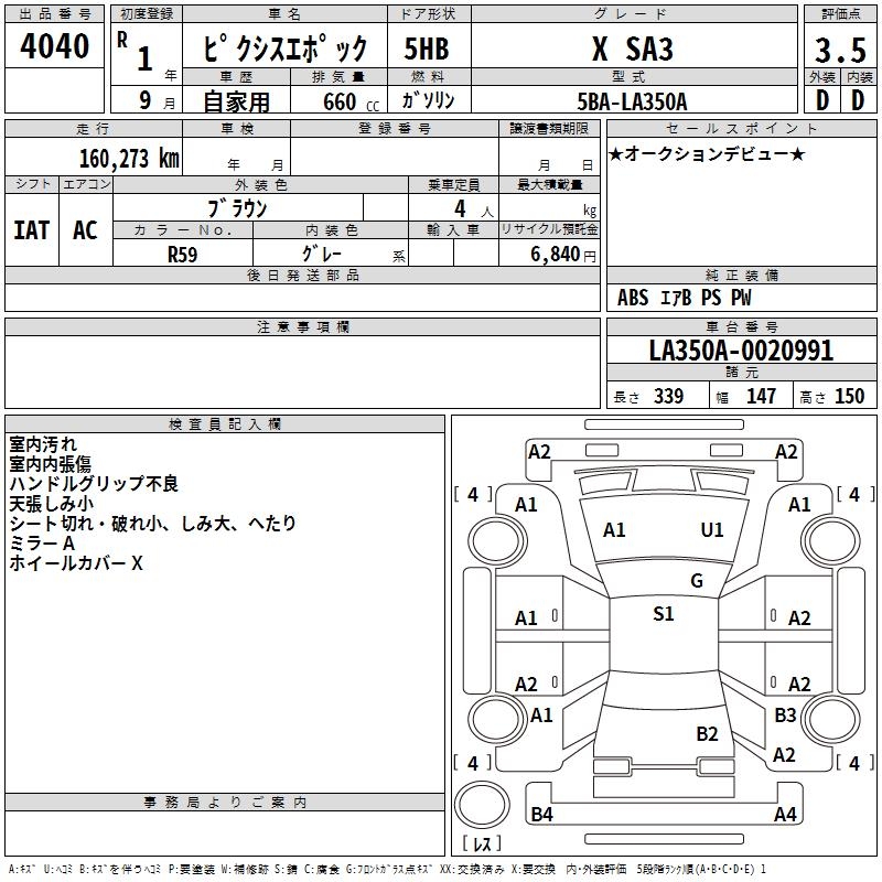 TOYOTA PIXIS EPOCH