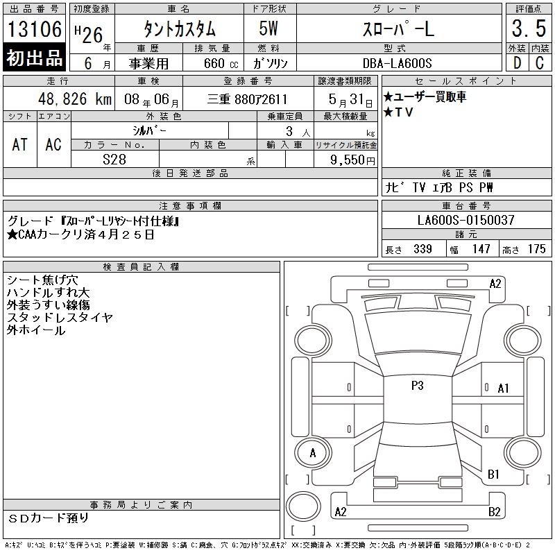 DAIHATSU TANTO
