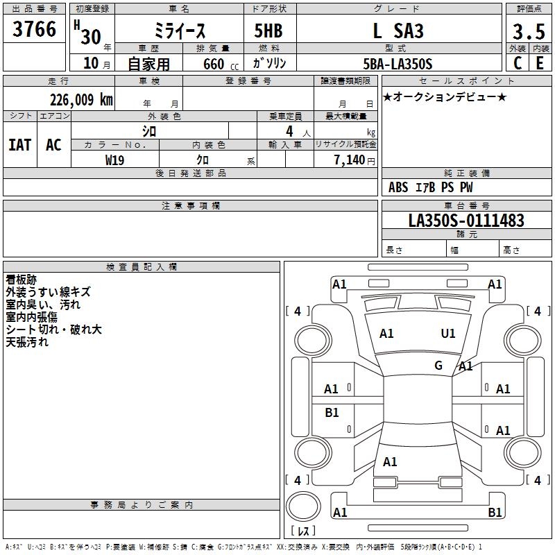 DAIHATSU MIRA E:S