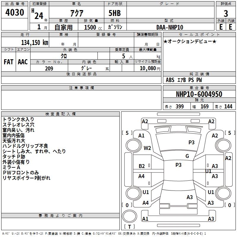 TOYOTA AQUA