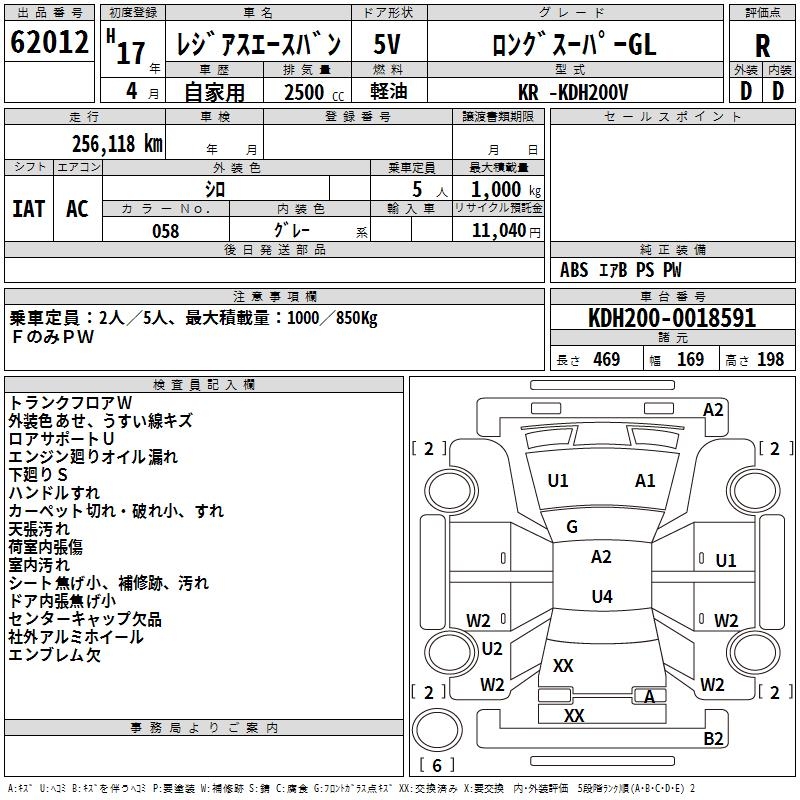 TOYOTA REGIUS ACE