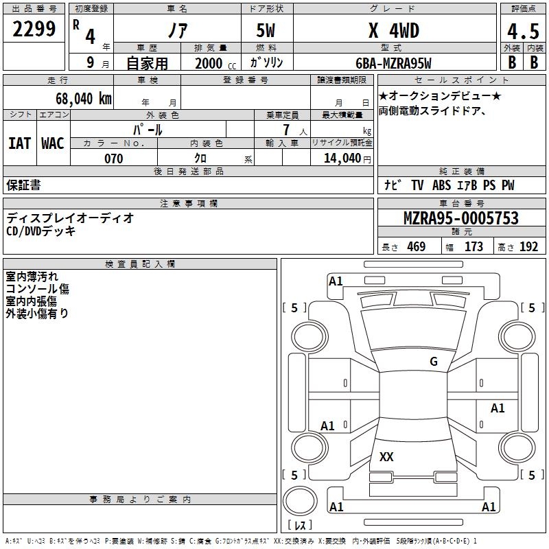 TOYOTA NOAH