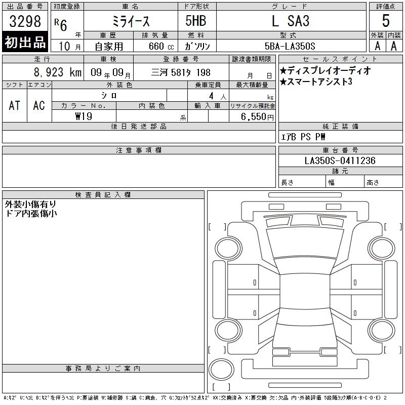 DAIHATSU MIRA E:S