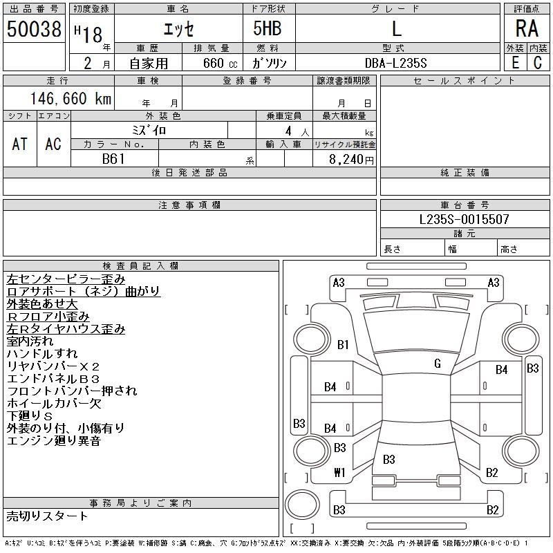 DAIHATSU ESSE