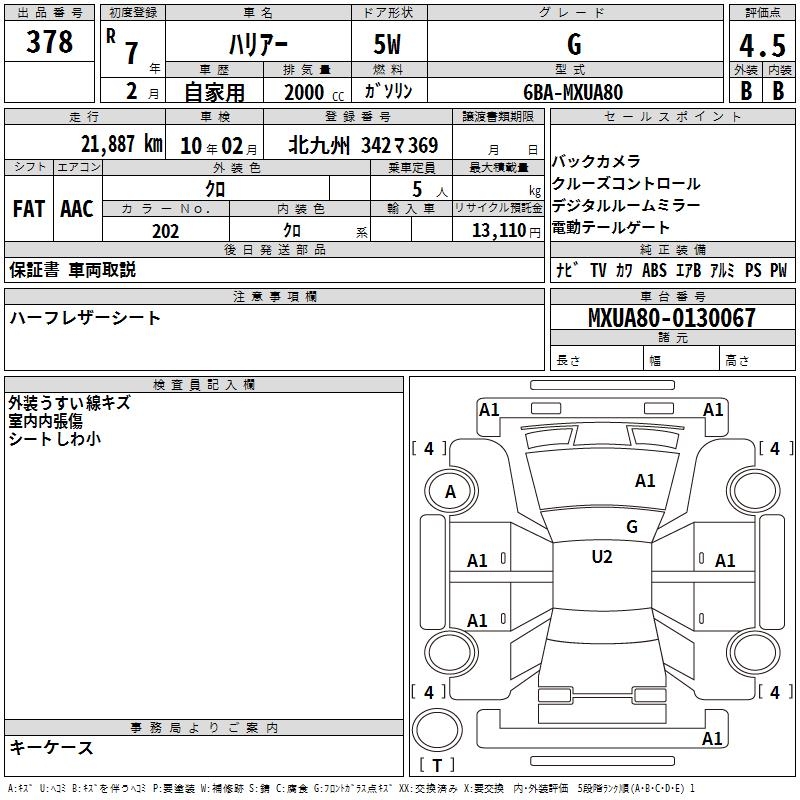 TOYOTA HARRIER