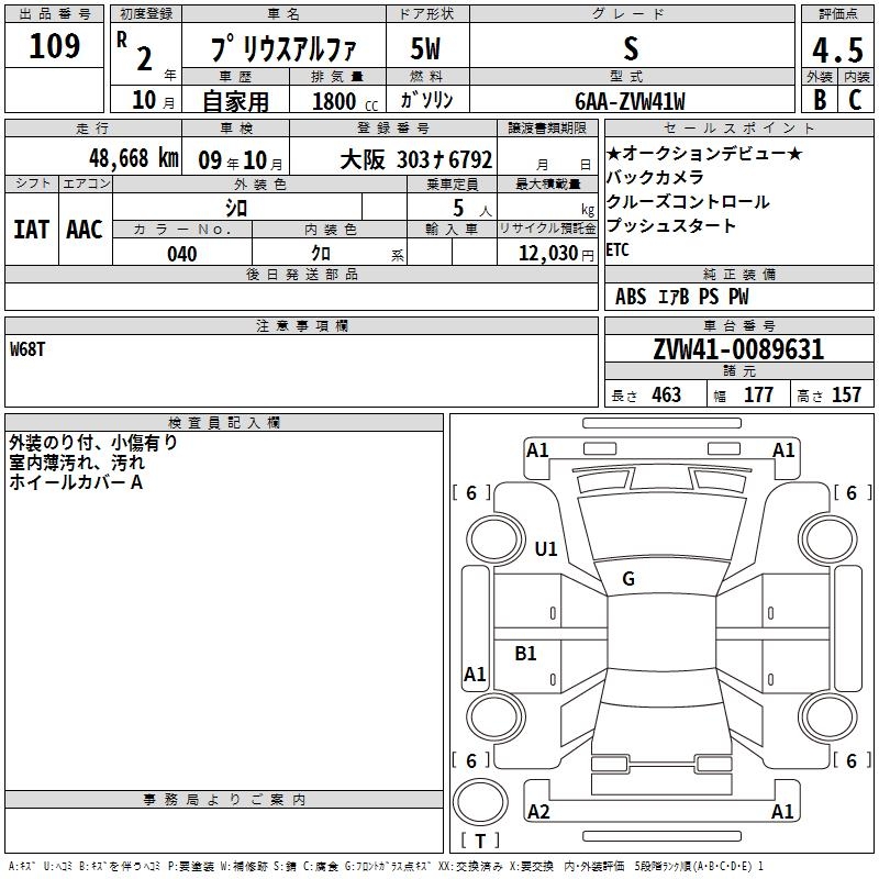 TOYOTA PRIUS ALPHA