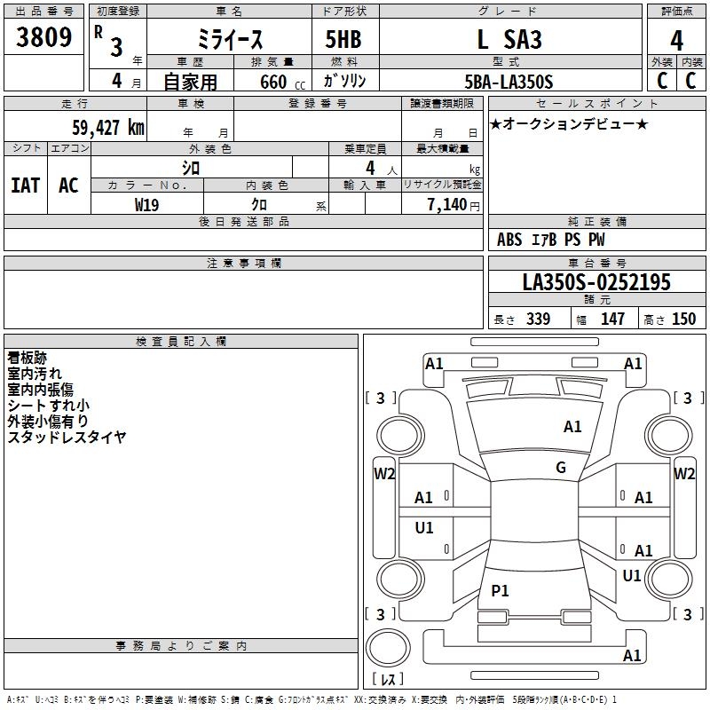 DAIHATSU MIRA E:S