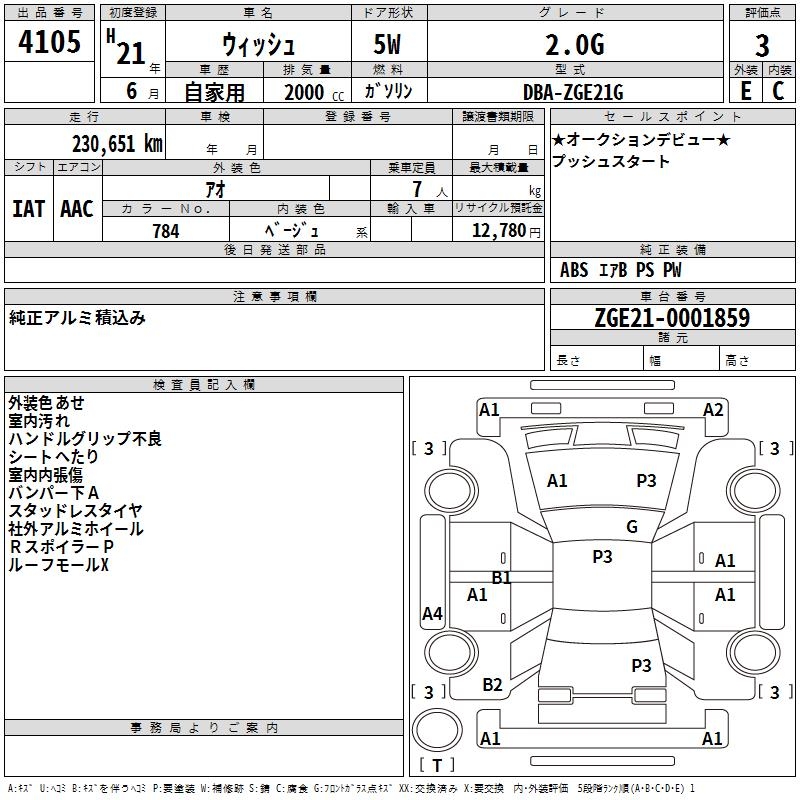 TOYOTA WISH