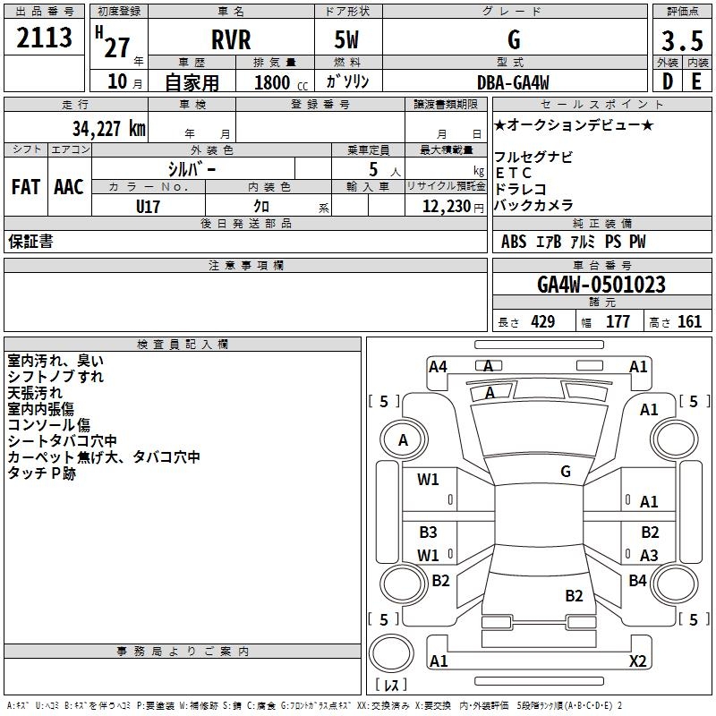 MITSUBISHI RVR