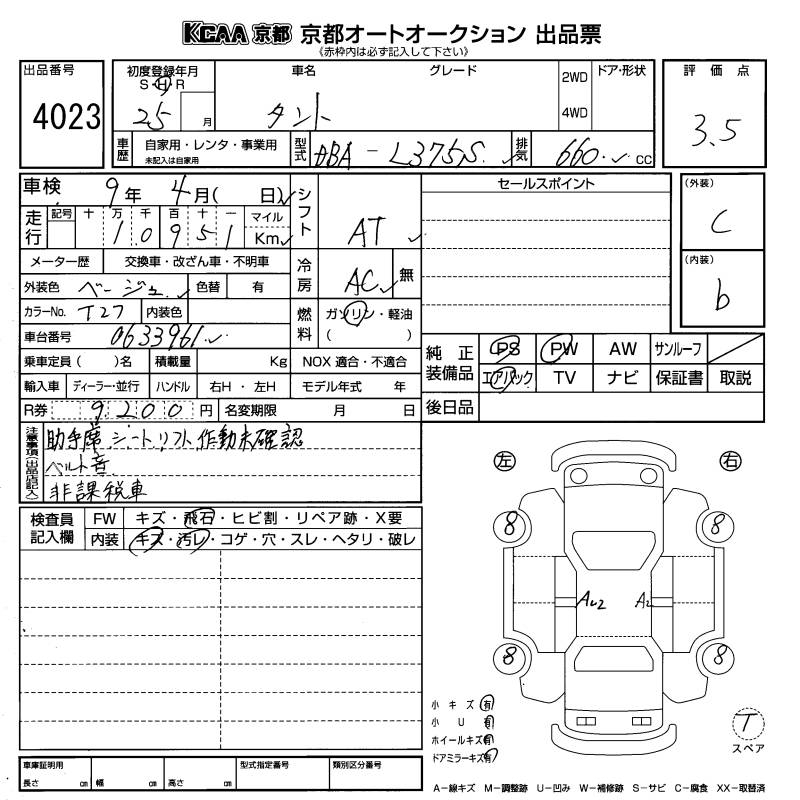 DAIHATSU TANTO