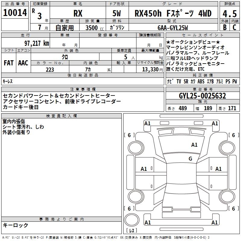 LEXUS RX450H