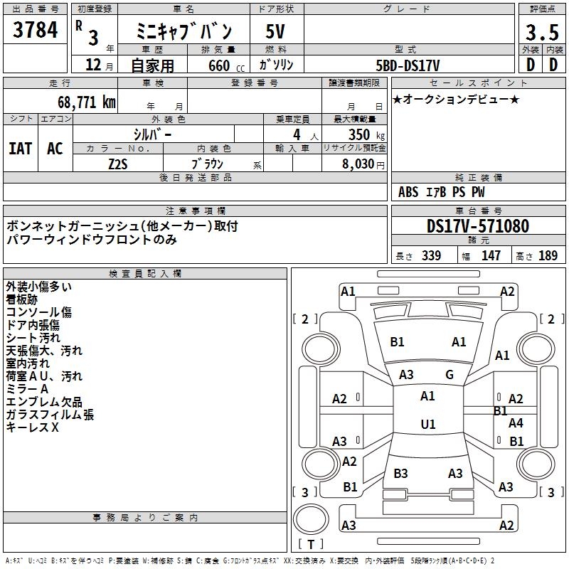 MITSUBISHI MINICAB