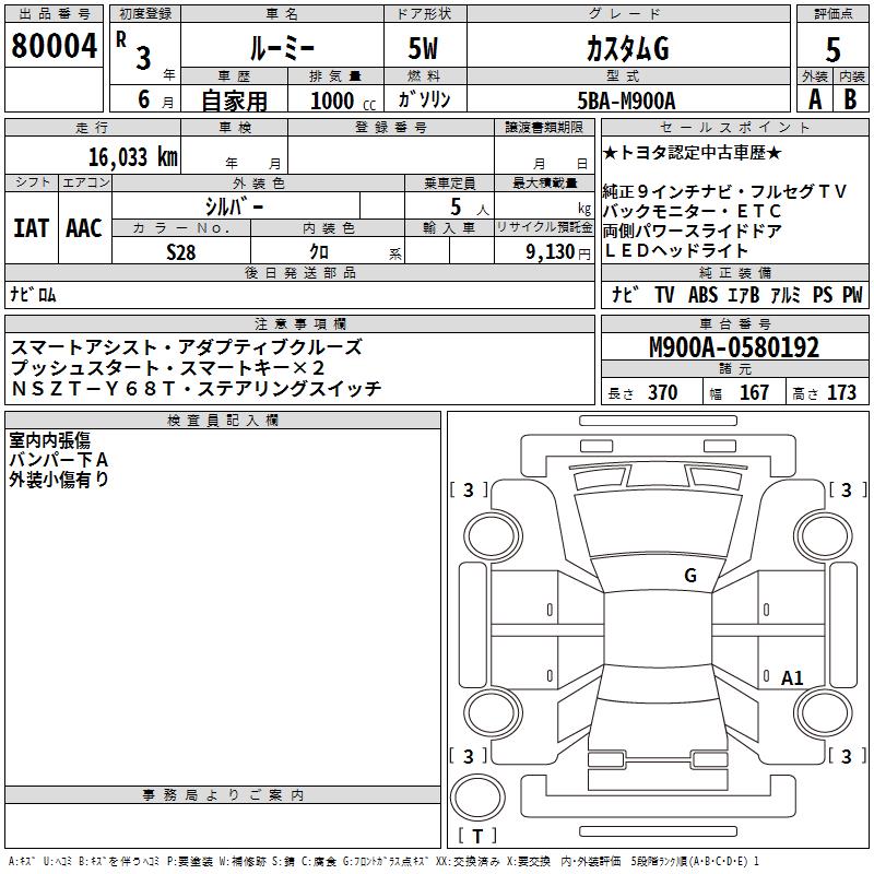 TOYOTA ROOMY