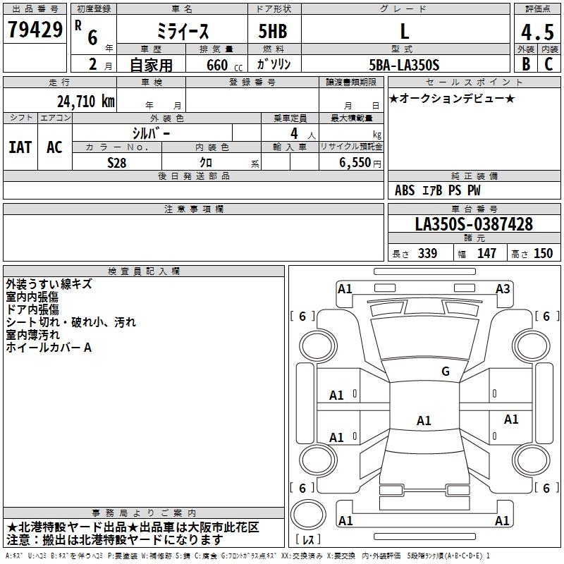 DAIHATSU MIRA E:S