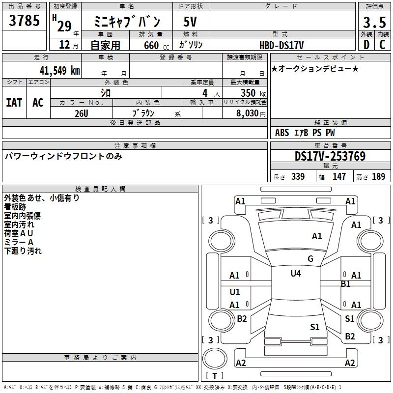MITSUBISHI MINICAB