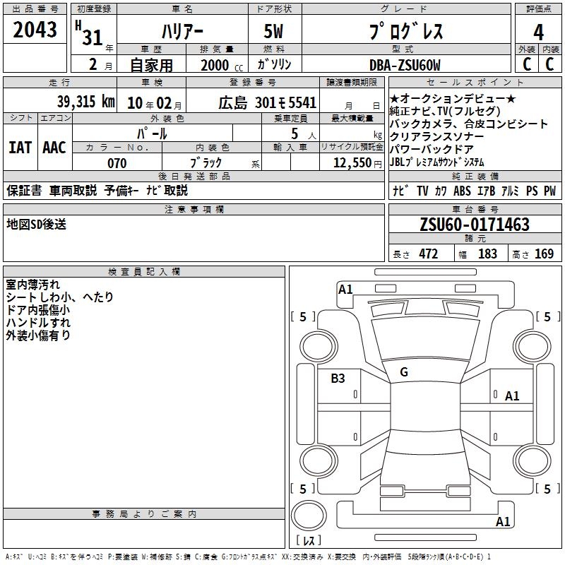 TOYOTA HARRIER