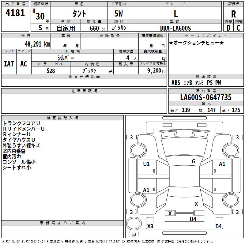 DAIHATSU TANTO