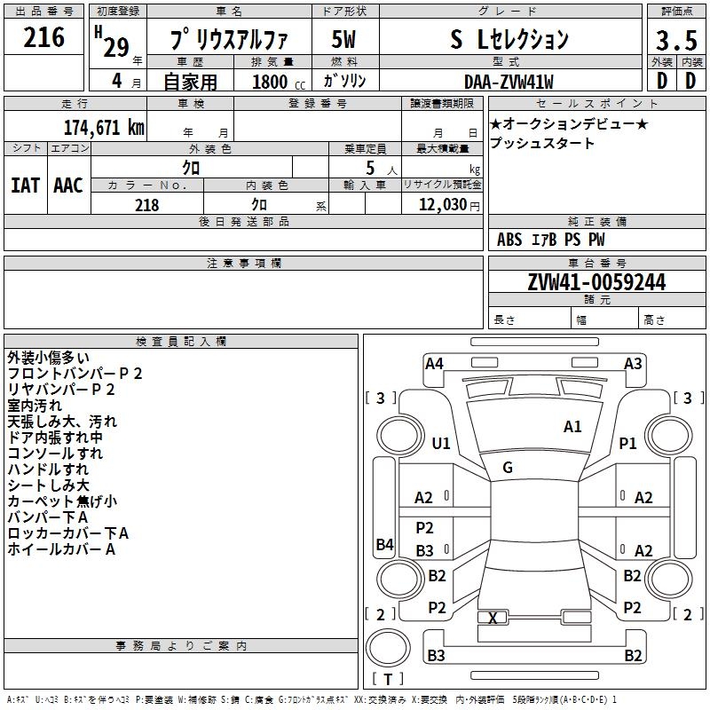 TOYOTA PRIUS ALPHA