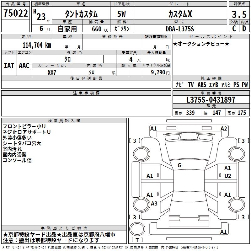 DAIHATSU TANTO