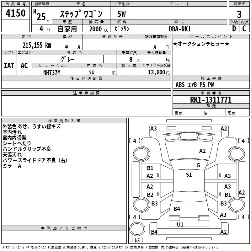 HONDA STEPWGN