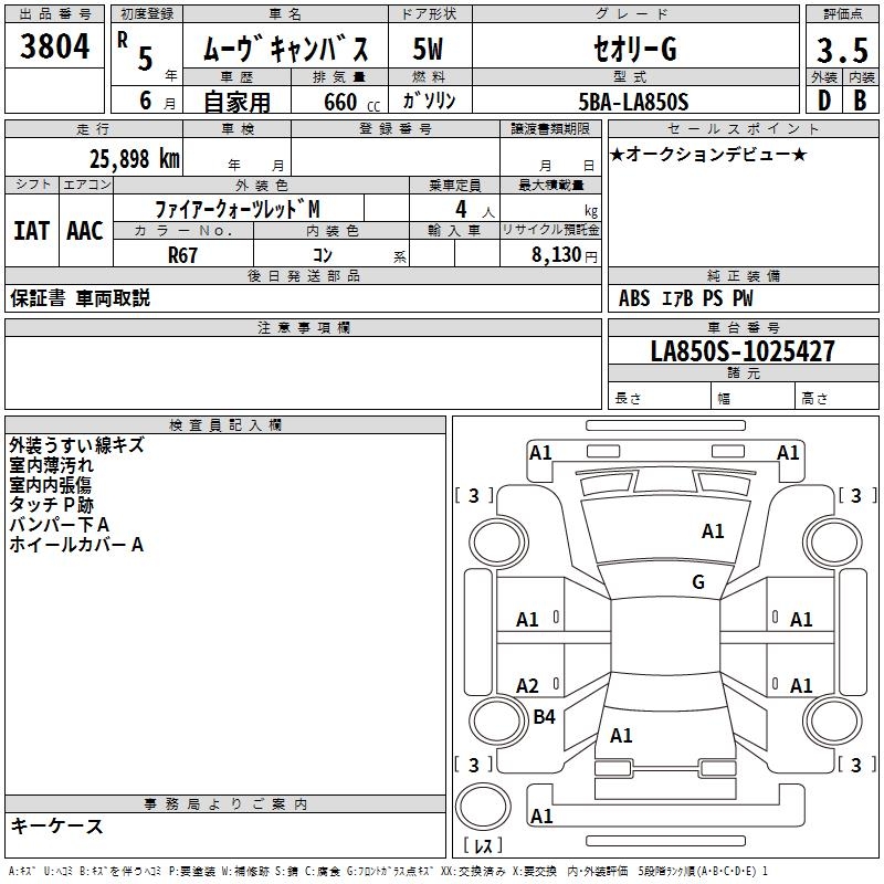 DAIHATSU MOVE CANBUS