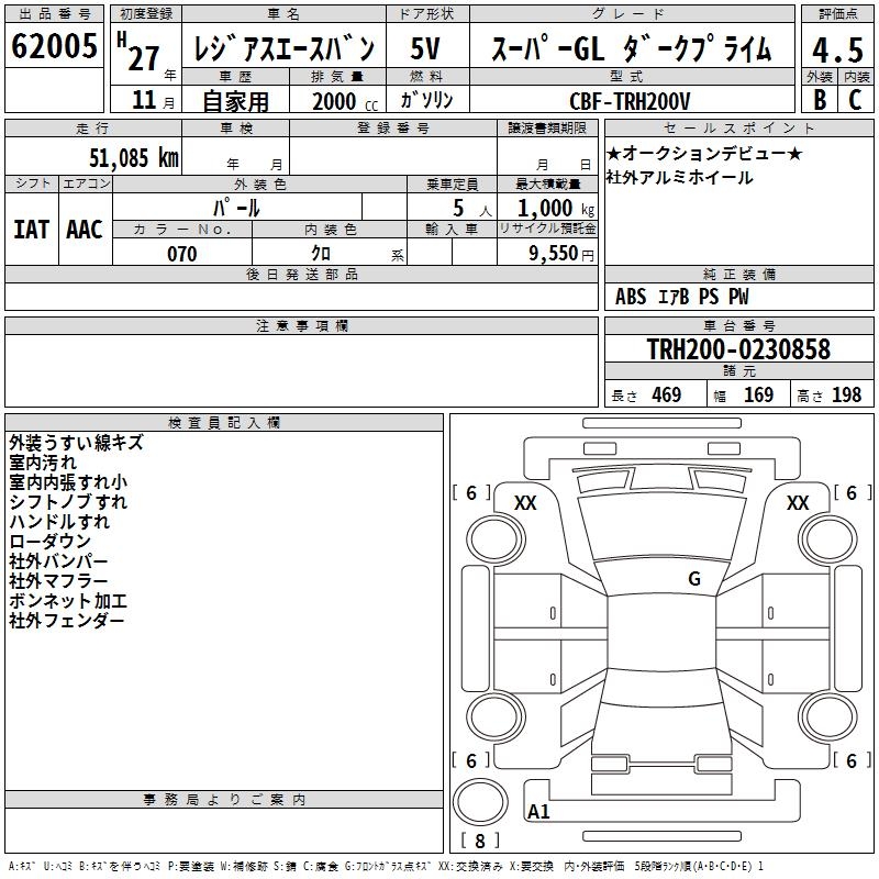 TOYOTA REGIUS ACE