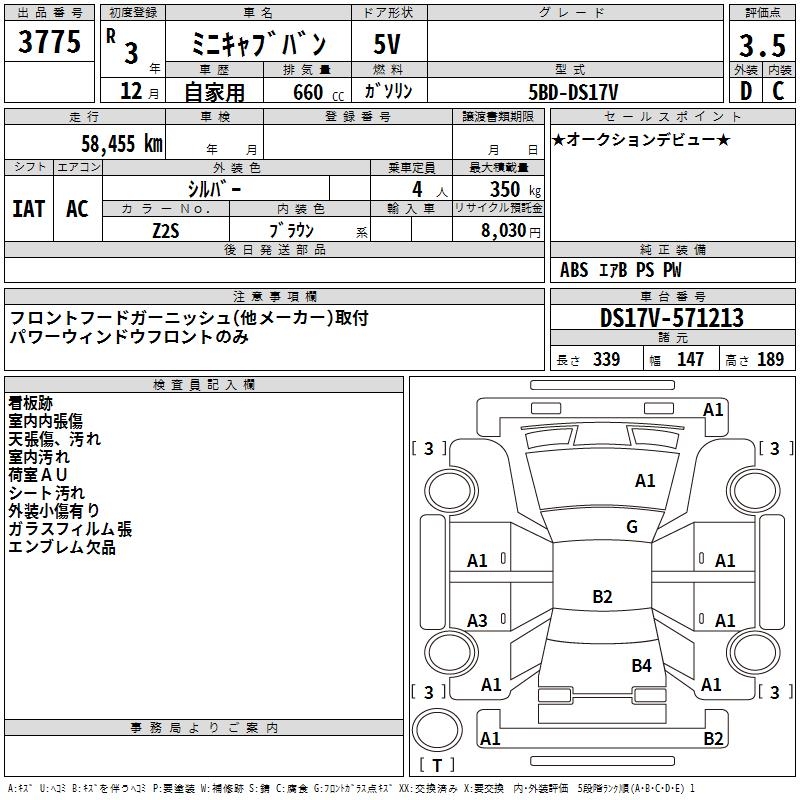 MITSUBISHI MINICAB